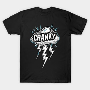 Cranky Lightning Electric Mood T-Shirt